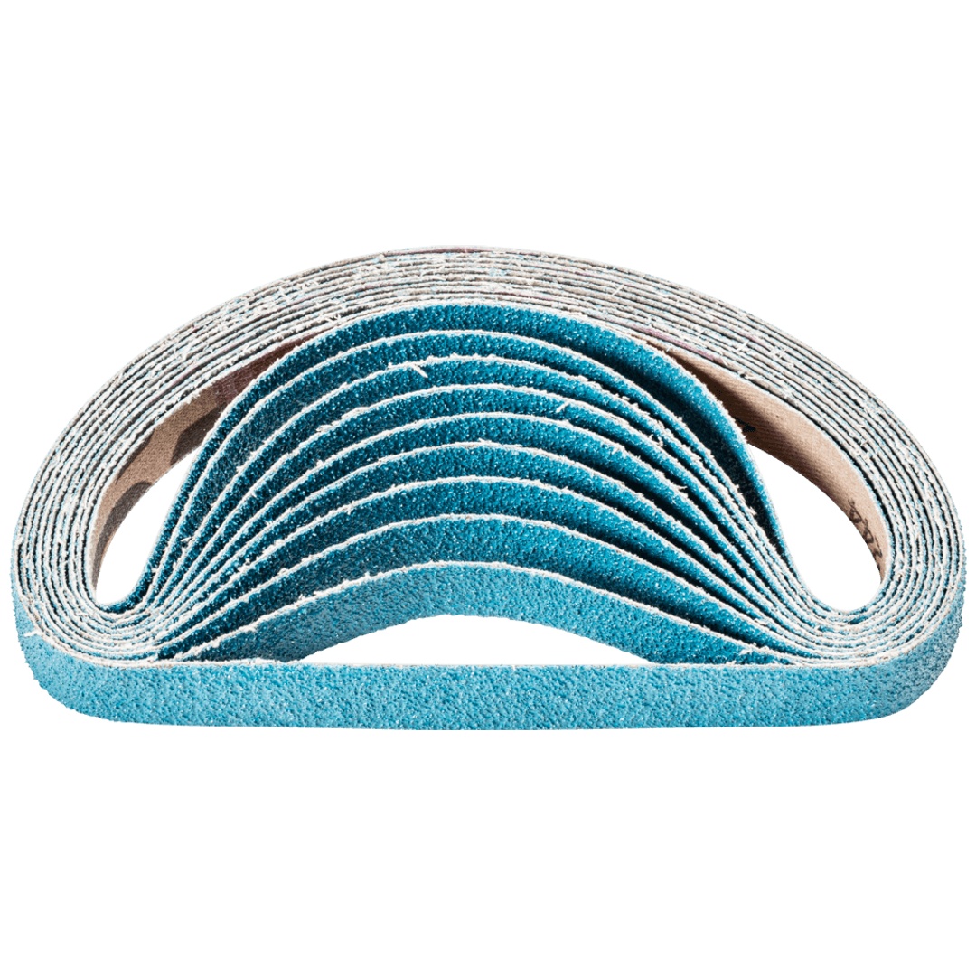 PFERD TOOLS Zirkon Schleifband BA 12x330mm Z60 für hohen Abtrag mit Bandschleifer