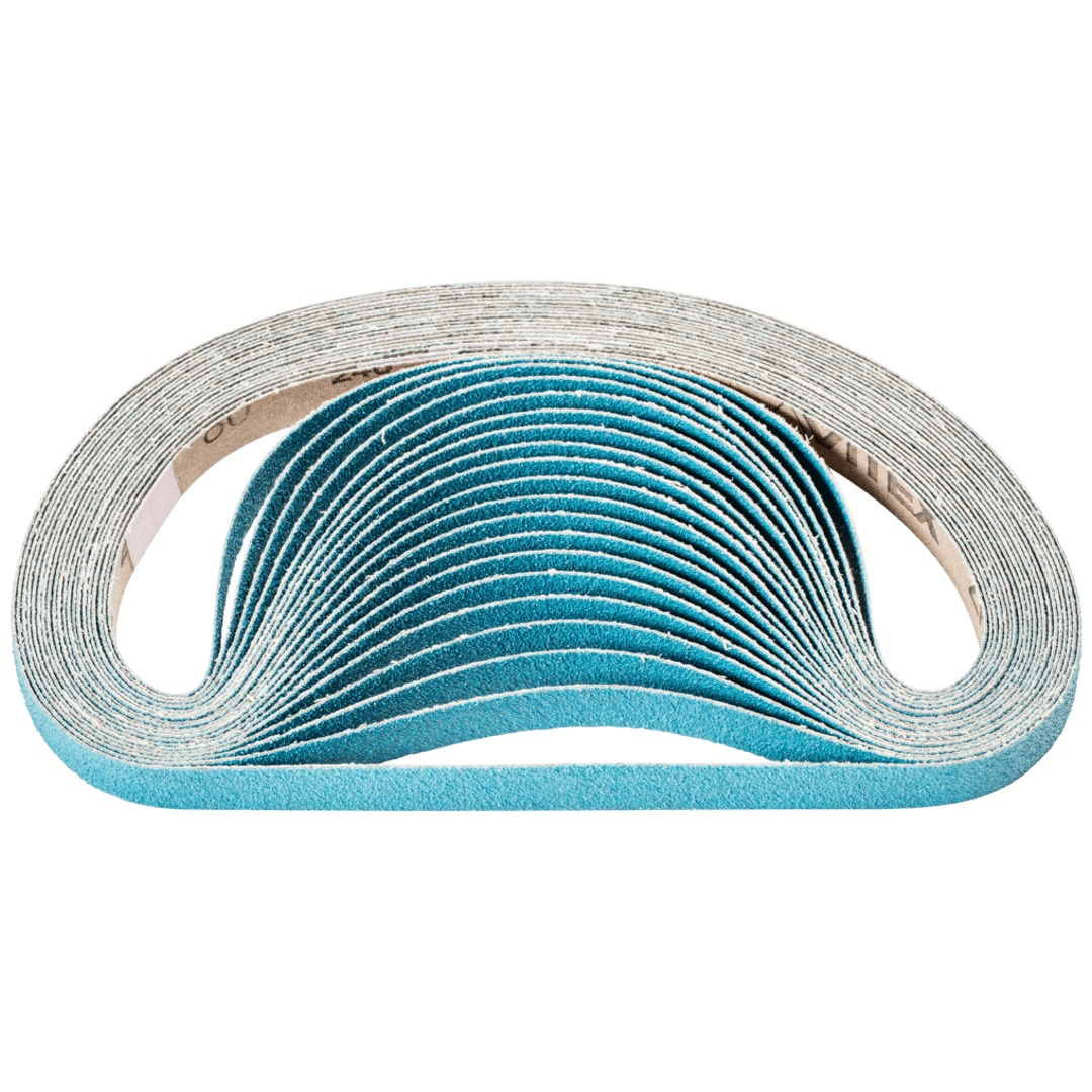 PFERD TOOLS Zirkon Schleifband BA 12x520mm Z80 für hohen Abtrag mit Bandschleifer