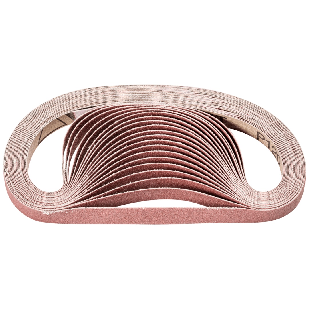 PFERD TOOLS Korund Schleifband BA 13x457 mm A120 für universelle Anwendung mit Bandschleifer