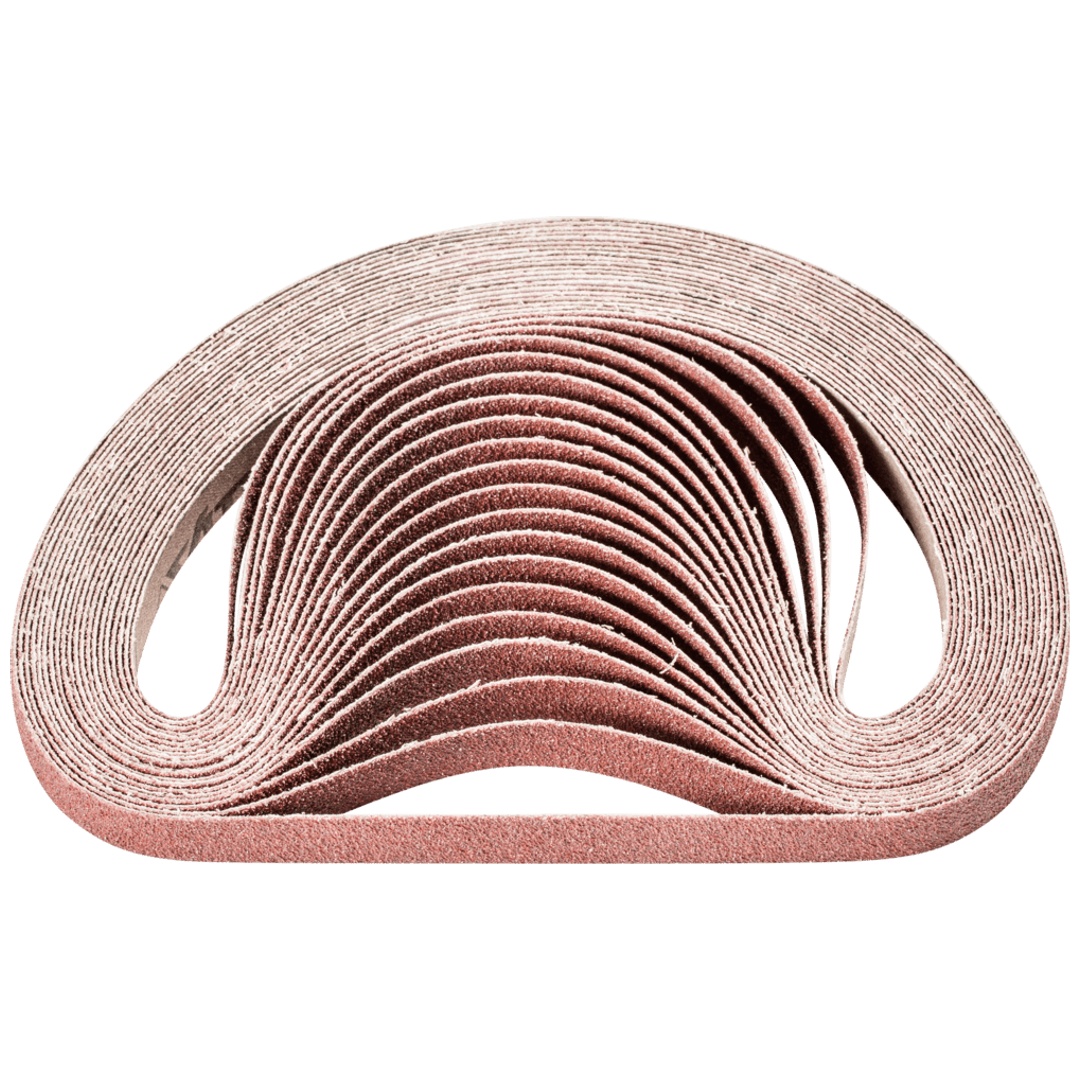 PFERD TOOLS Korund Schleifband BA 13x457 mm A60 für universelle Anwendung mit Bandschleifer