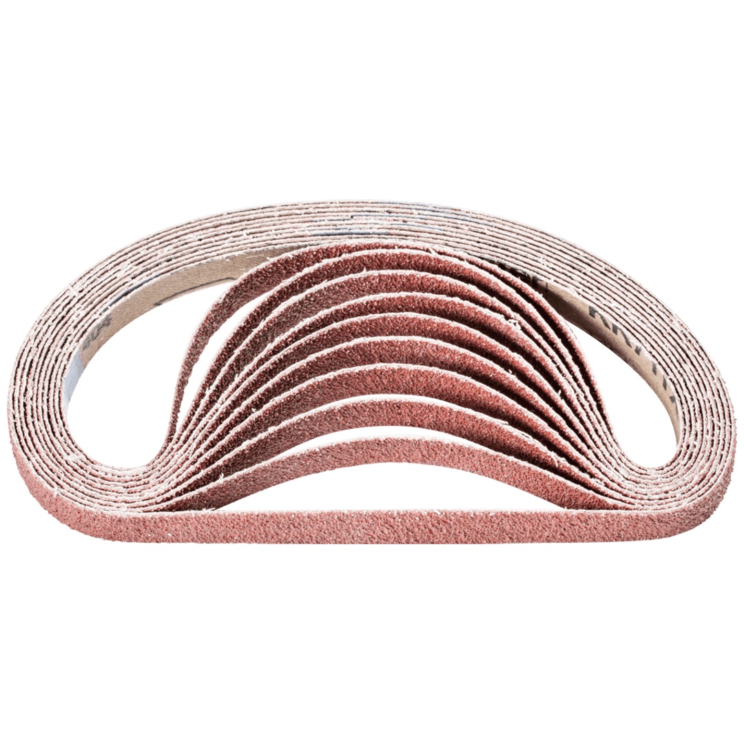 PFERD TOOLS Korund Schleifband BA 13x457 mm A40 für universelle Anwendung mit Bandschleifer