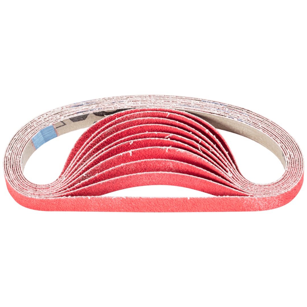PFERD TOOLS Keramikkorn Schleifband BA 16x520mm CO-COOL60 für Edelstahl-Schliff mit Bandschleifer