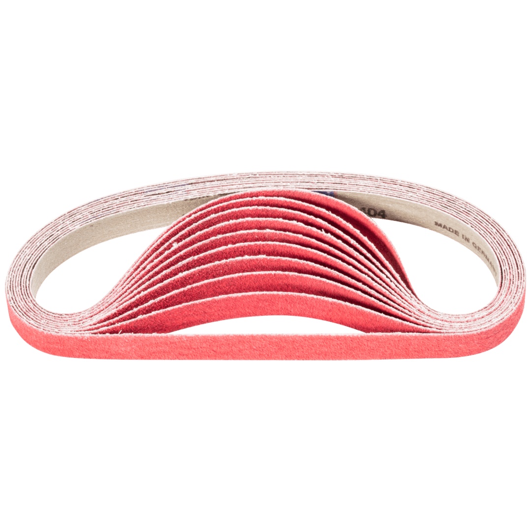 PFERD TOOLS Keramikkorn Schleifband BA 16x520mm CO-COOL80 für Edelstahl-Schliff mit Bandschleifer