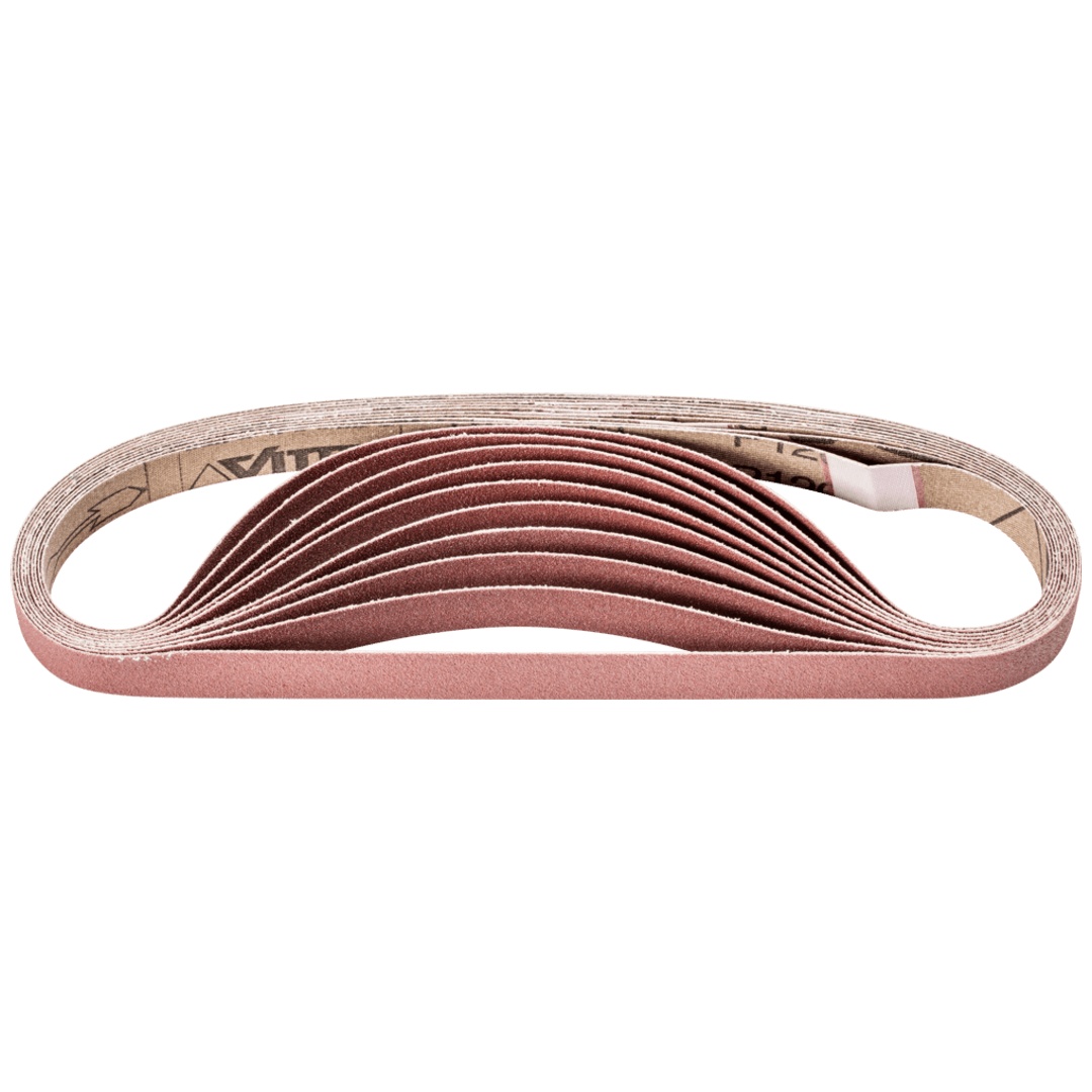 PFERD TOOLS Korund Schleifband BA 16x520mm A120 für universelle Anwendung mit Bandschleifer