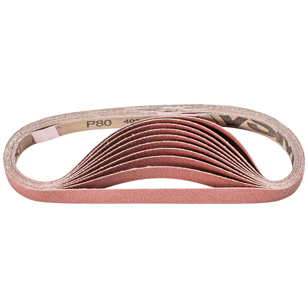 PFERD TOOLS Korund Schleifband BA 16x520mm A80 für universelle Anwendung mit Bandschleifer