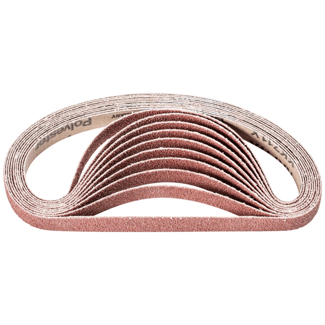 PFERD TOOLS Korund Schleifband BA 16x520mm A40 für universelle Anwendung mit Bandschleifer