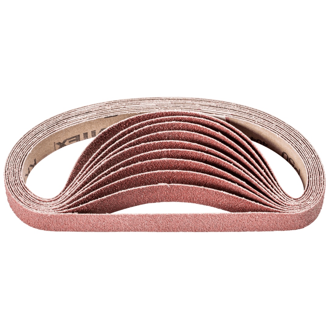 PFERD TOOLS Korund Schleifband BA 20x480mm A50 für universelle Anwendung mit Bandschleifer