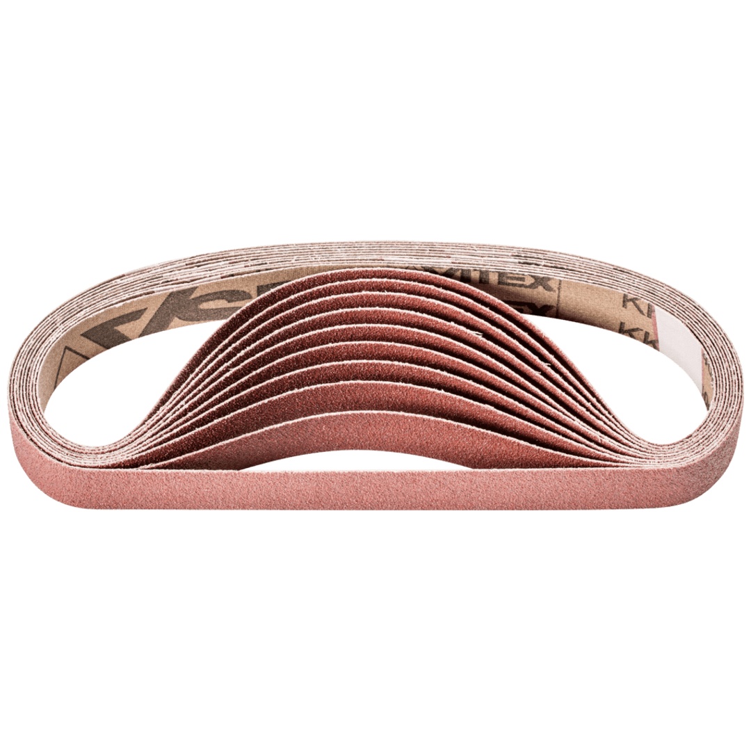 PFERD TOOLS Korund Schleifband BA 20x480mm A80 für universelle Anwendung mit Bandschleifer