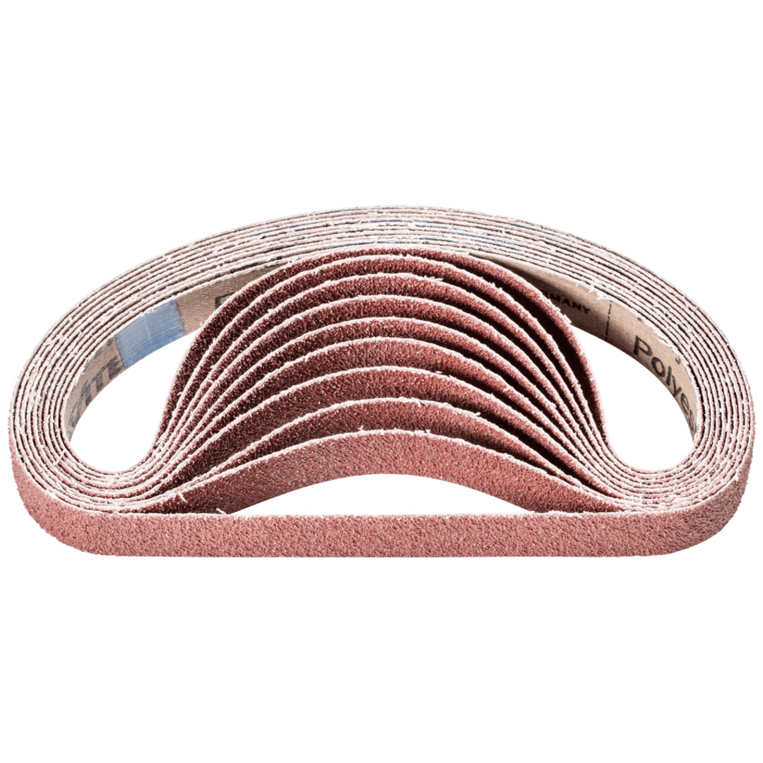 PFERD TOOLS Korund Schleifband BA 20x480mm A40 für universelle Anwendung mit Bandschleifer