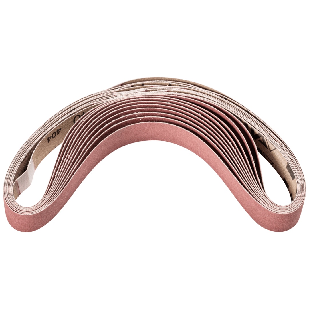 PFERD TOOLS Korund Schleifband BA 20x520mm A240 für universelle Anwendung mit Bandschleifer
