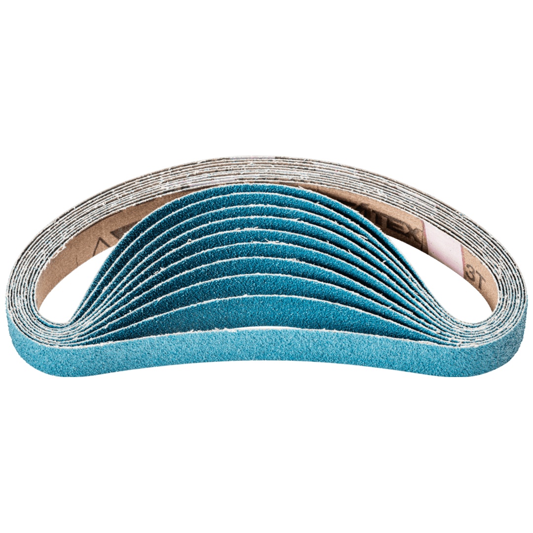 PFERD TOOLS Zirkon Schleifband BA 20x520mm Z60 für hohen Abtrag mit Bandschleifer