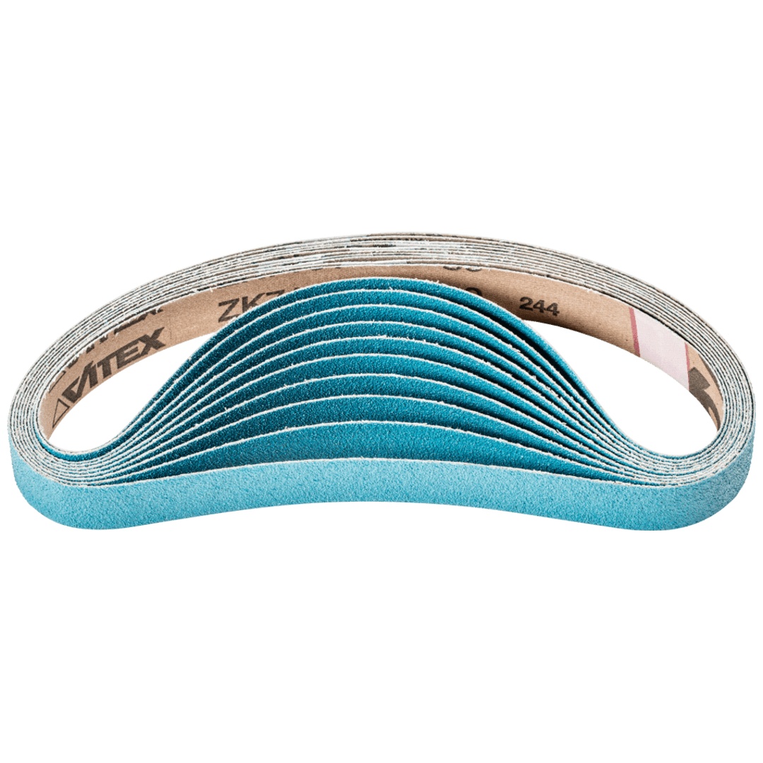 PFERD TOOLS Zirkon Schleifband BA 20x520mm Z80 für hohen Abtrag mit Bandschleifer