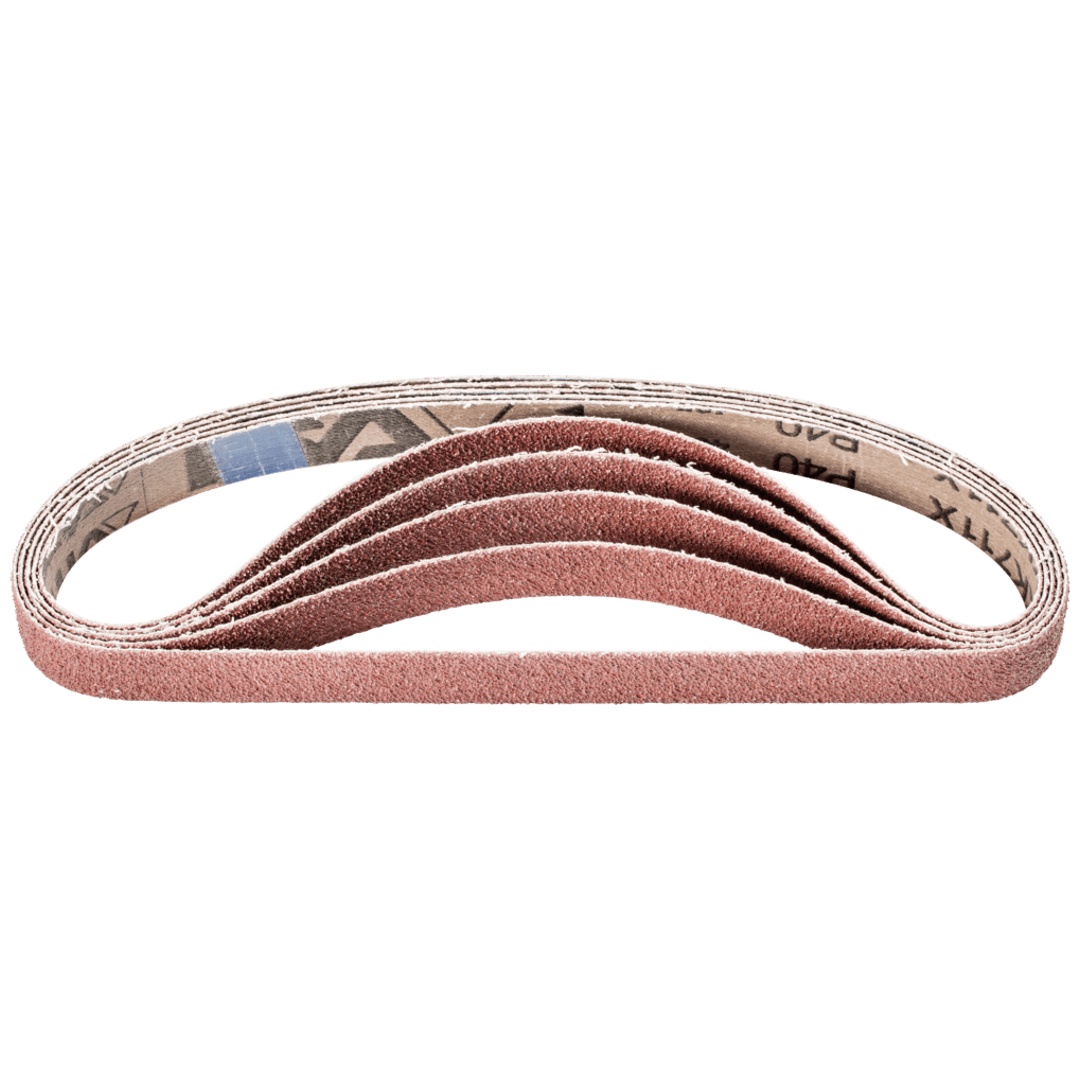PFERD TOOLS Korund Schleifband BA 20x520mm A40 für universelle Anwendung mit Bandschleifer