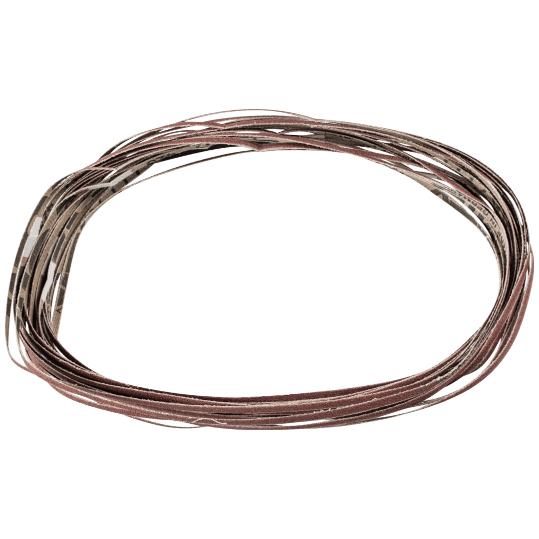 PFERD TOOLS Korund Schleifband BA 3x520mm A120 für universelle Anwendung mit Bandschleifer