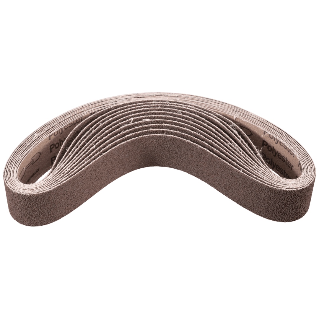 PFERD TOOLS Compactkorn Schleifband BA 40x760 mm A120 CK für Feinschliff mit Rohrbandschleifer