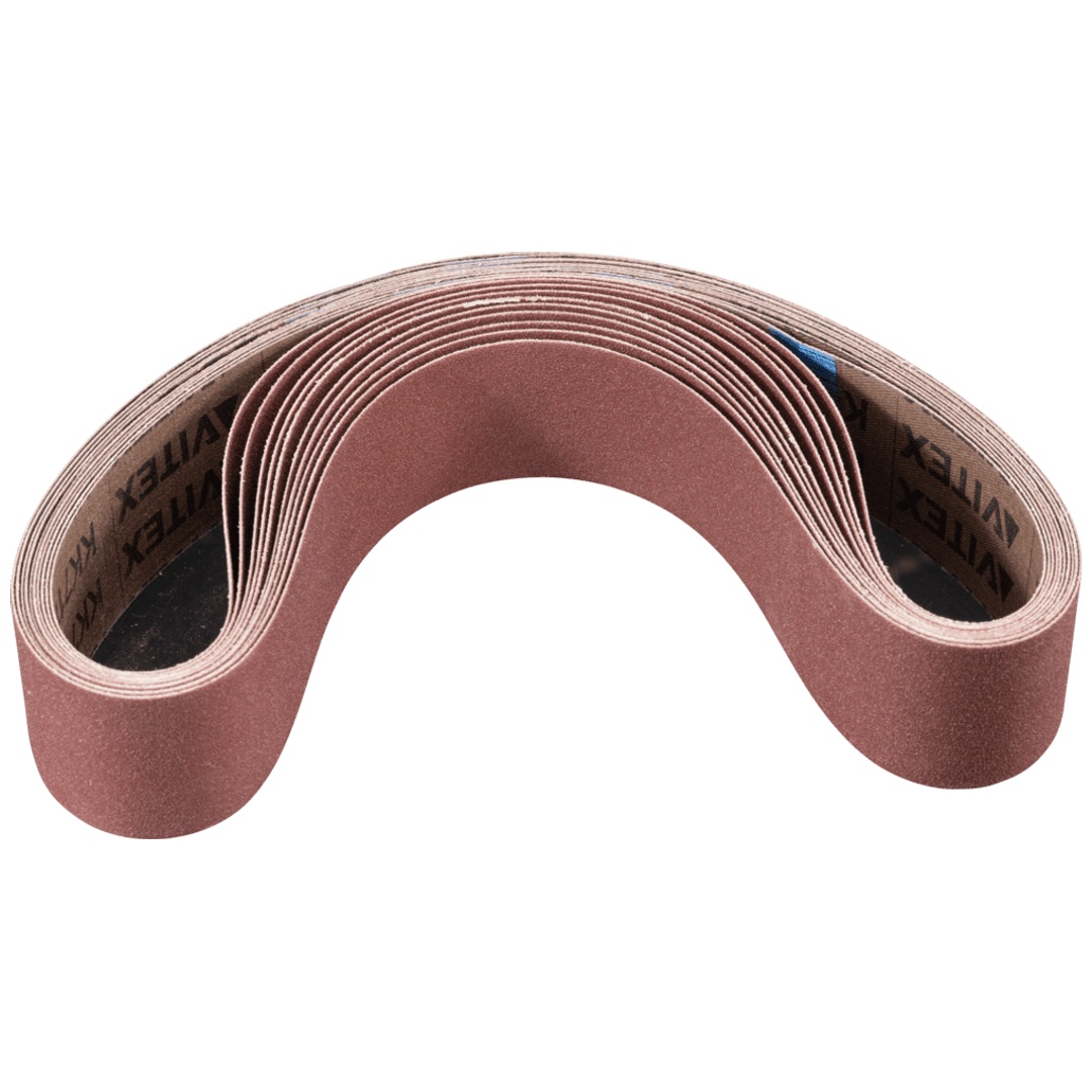 PFERD TOOLS Korund Schleifband BA 40x760 mm A120 für universelle Anwendung mit Rohrbandschleifer