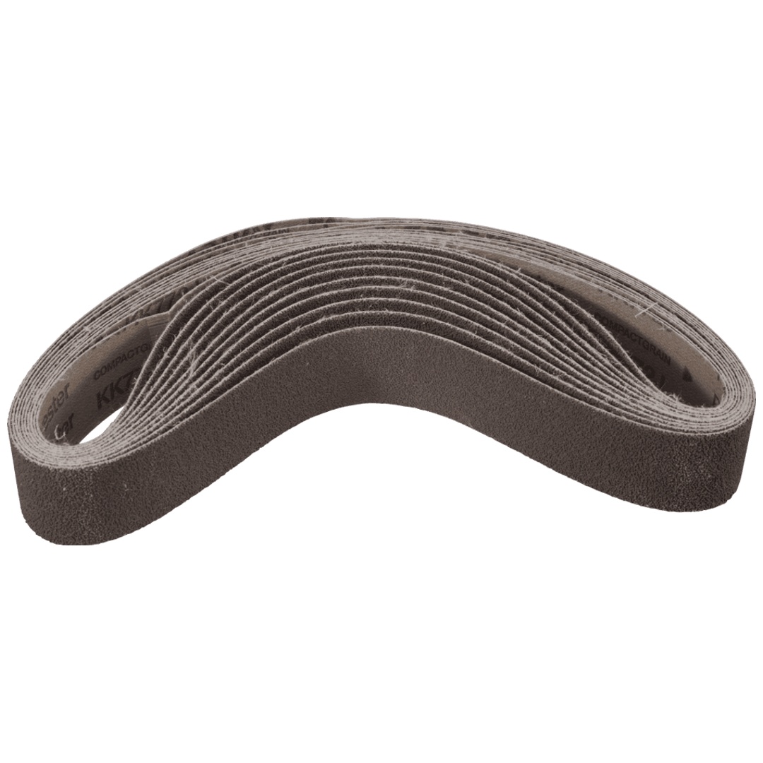 PFERD TOOLS Compactkorn Schleifband BA 40x760 mm A240 CK für Feinschliff mit Rohrbandschleifer