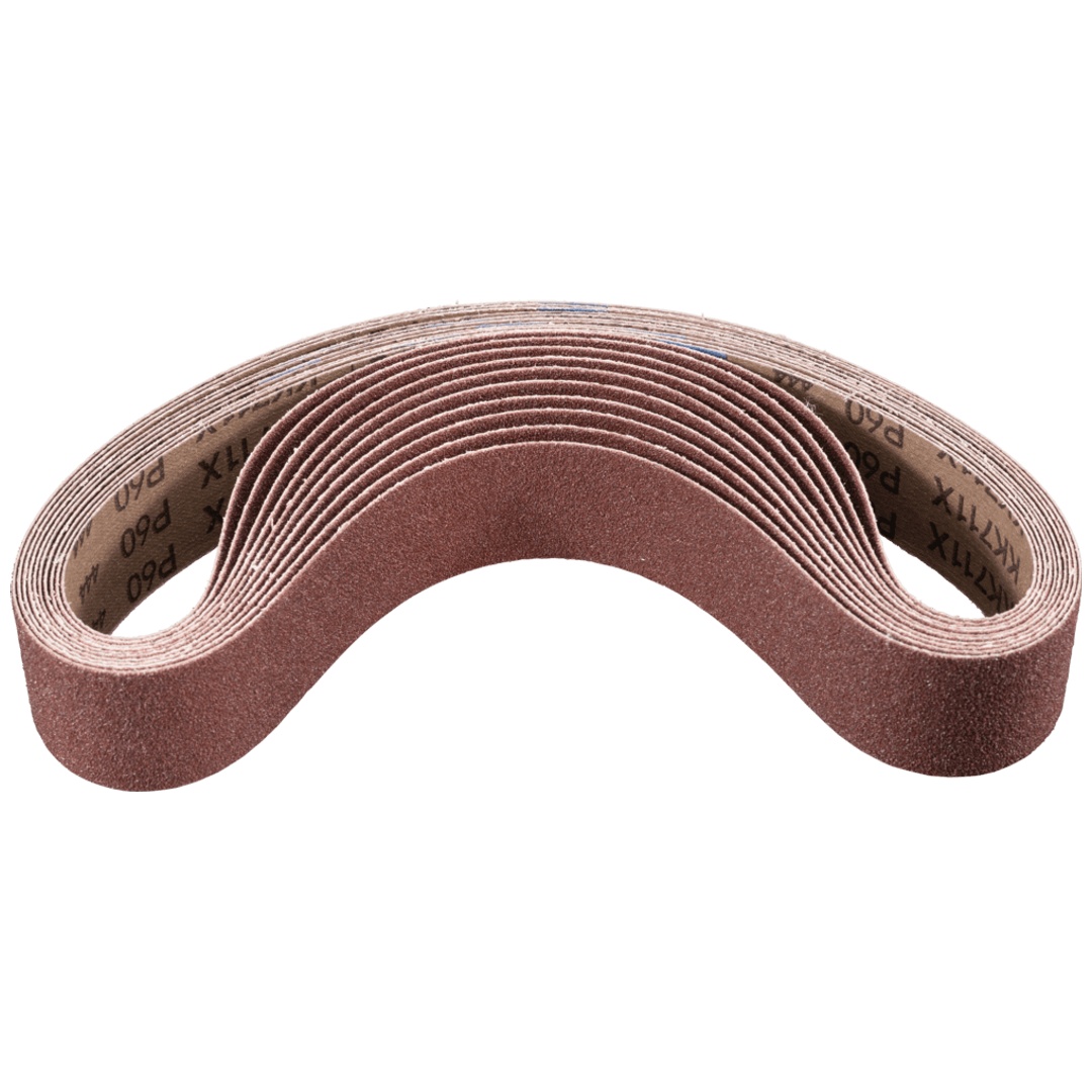 PFERD TOOLS Korund Schleifband BA 40x760 mm A60 für universelle Anwendung mit Rohrbandschleifer