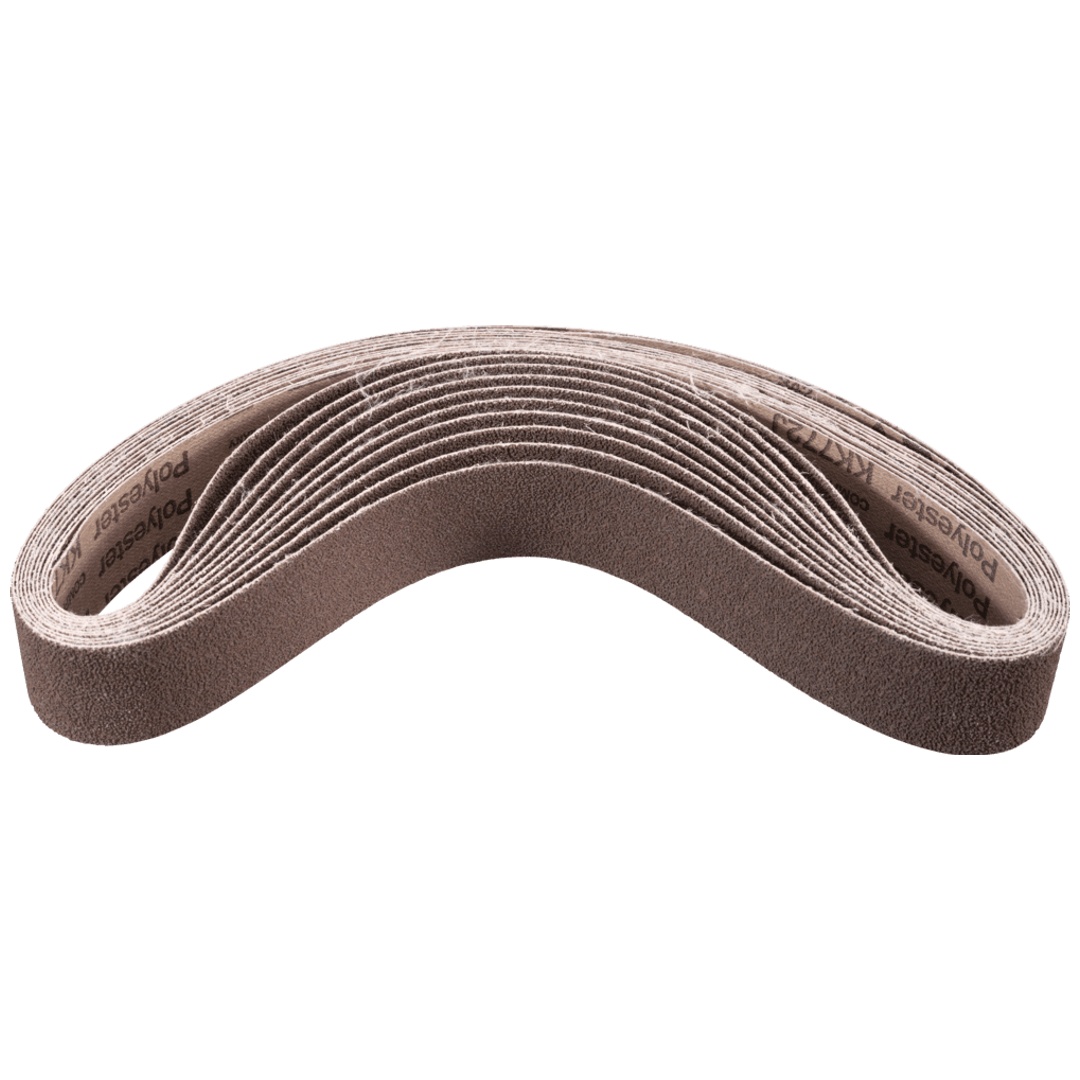 PFERD TOOLS Compactkorn Schleifband BA 40x820 mm A120 CK für Feinschliff mit Rohrbandschleifer