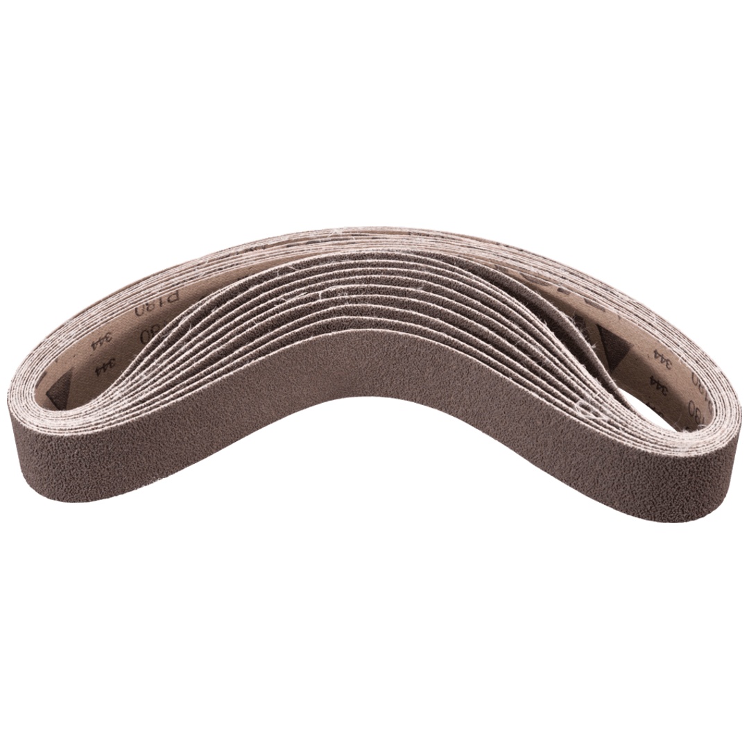 PFERD TOOLS Compactkorn Schleifband BA 40x820 mm A180 CK für Feinschliff mit Rohrbandschleifer