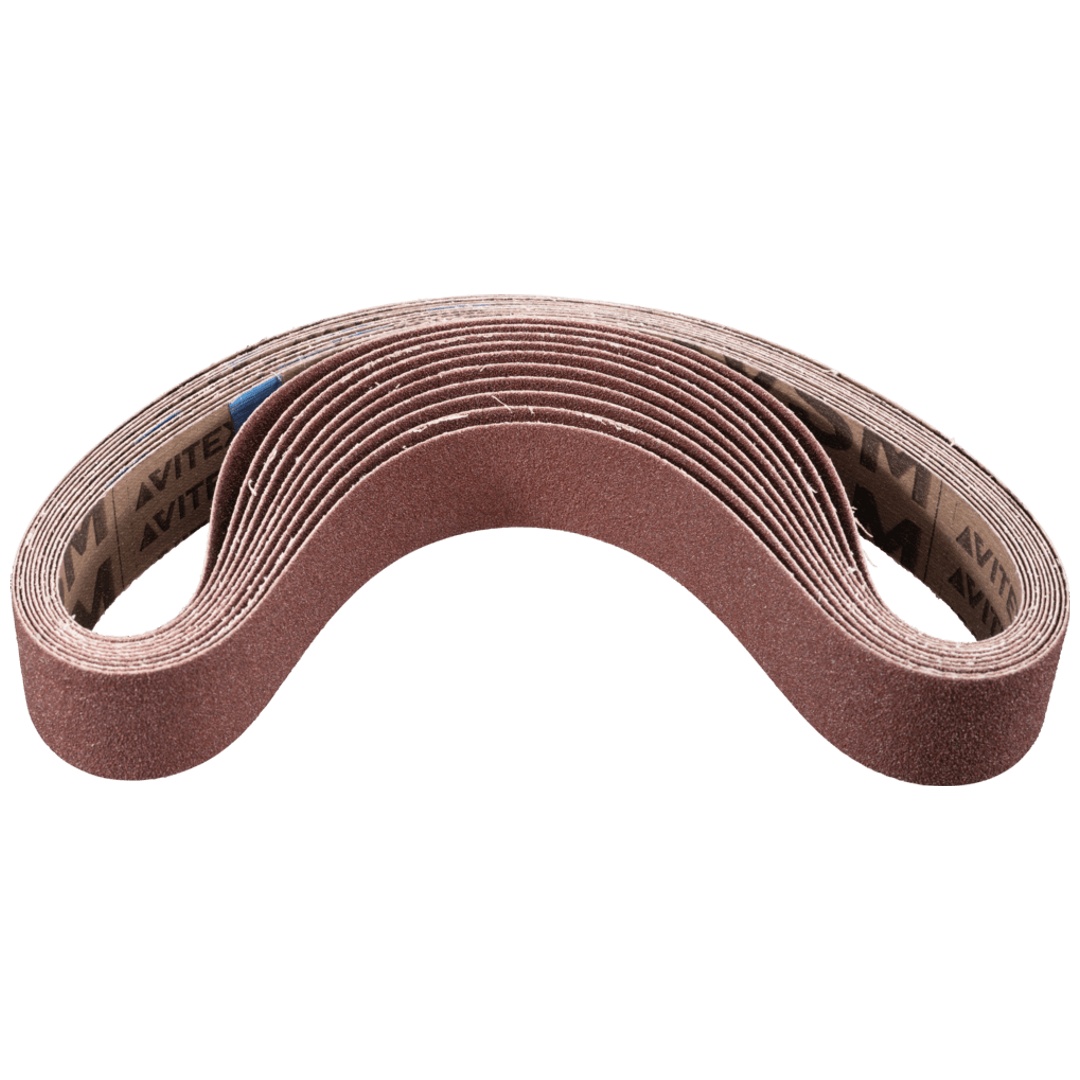 PFERD TOOLS Korund Schleifband BA 40x820 mm A60 für universelle Anwendung mit Rohrbandschleifer