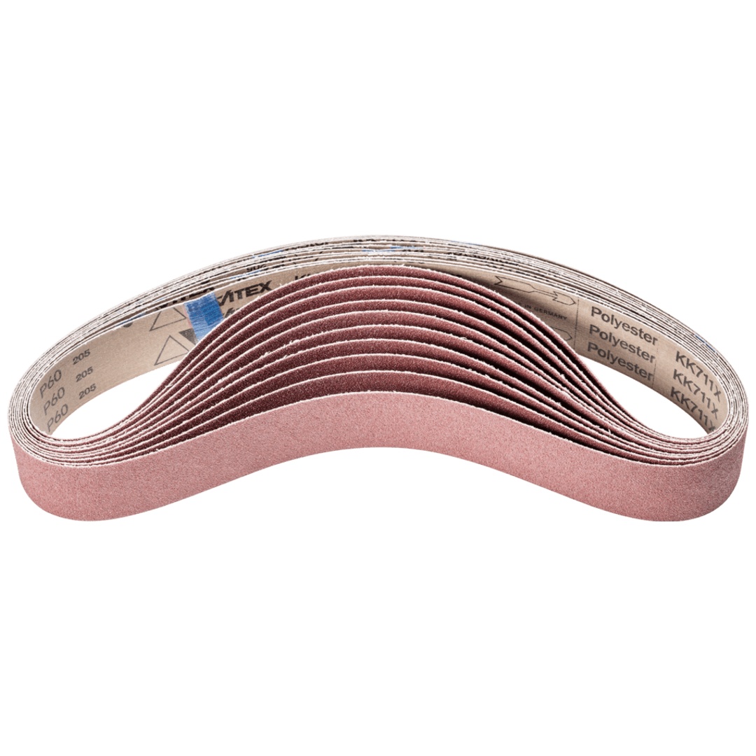 PFERD TOOLS Korund Schleifband BA 50x1000mm A60 für universelle Anwendung mit Bandschleifer