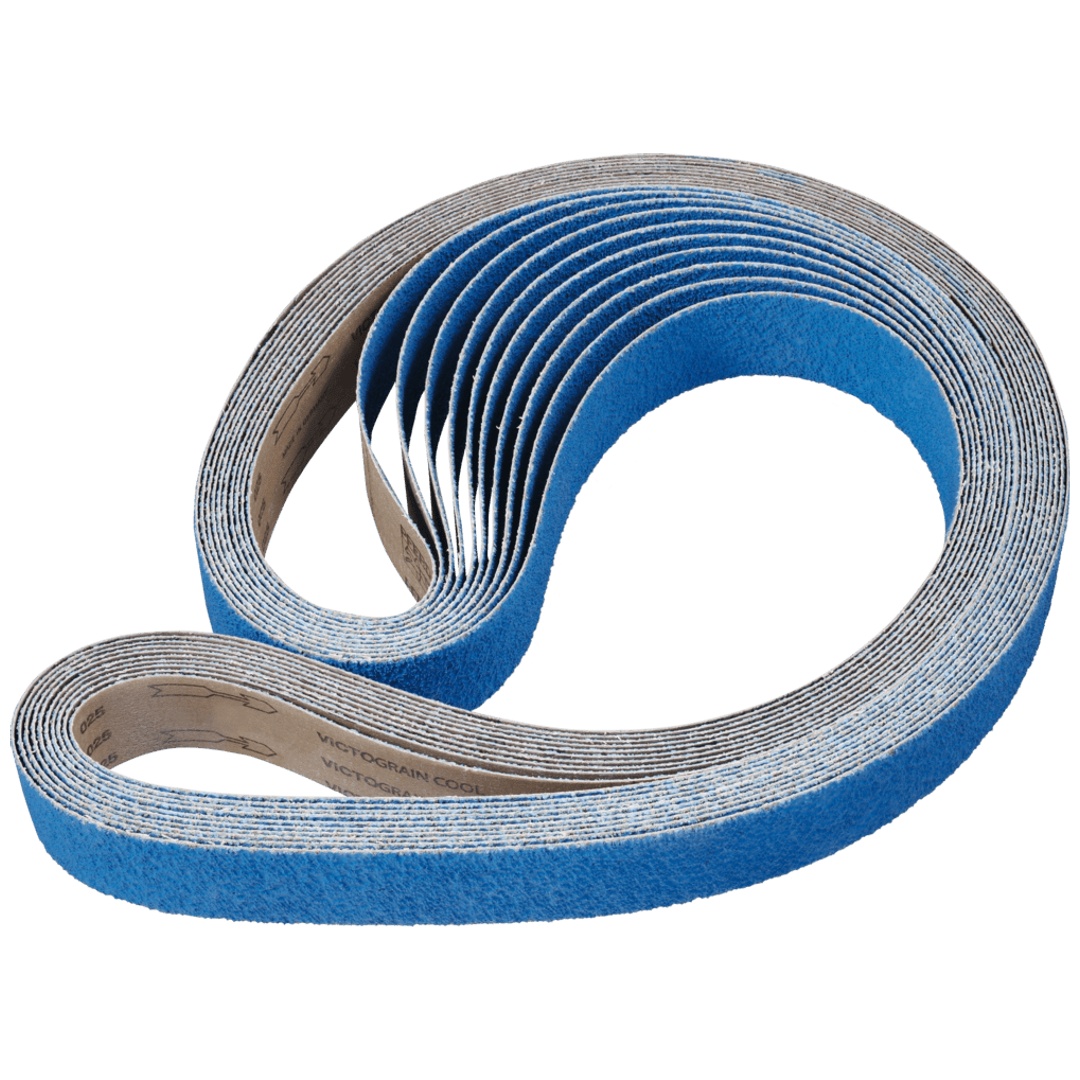 PFERD TOOLS VICTOGRAIN-COOL Schleifband BA 50x2000 mm A 36 für extrem hohen Abtrag mit Bandschleifer
