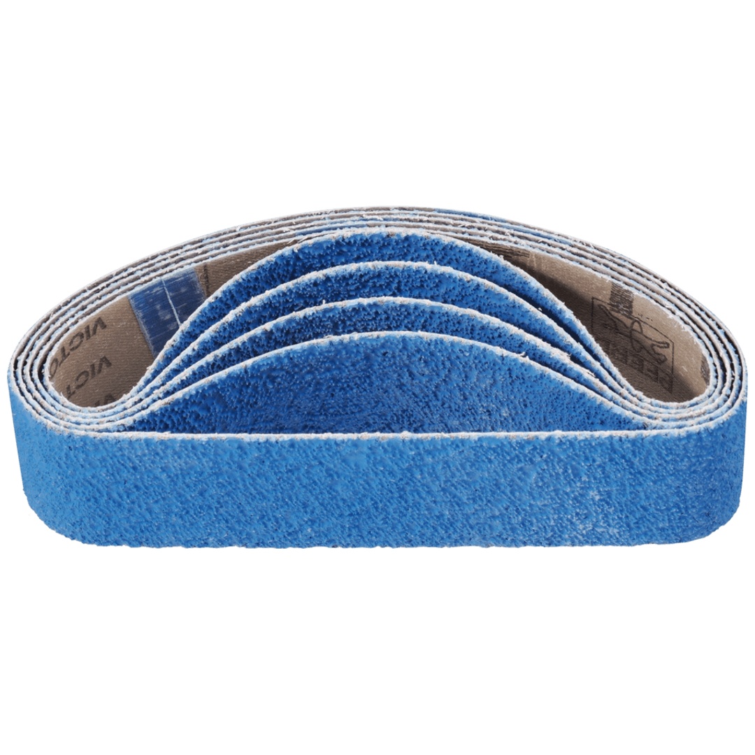 PFERD TOOLS VICTOGRAIN-COOL Schleifband BA 50x450 mm A 36 für extrem hohen Abtrag mit Bandschleifer