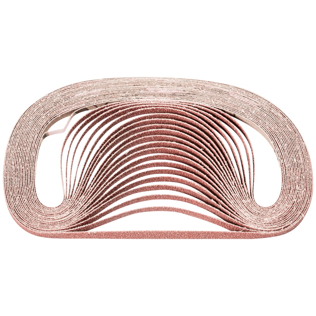 PFERD TOOLS Korund Schleifband BA 6x520mm A60 für universelle Anwendung mit Bandschleifer