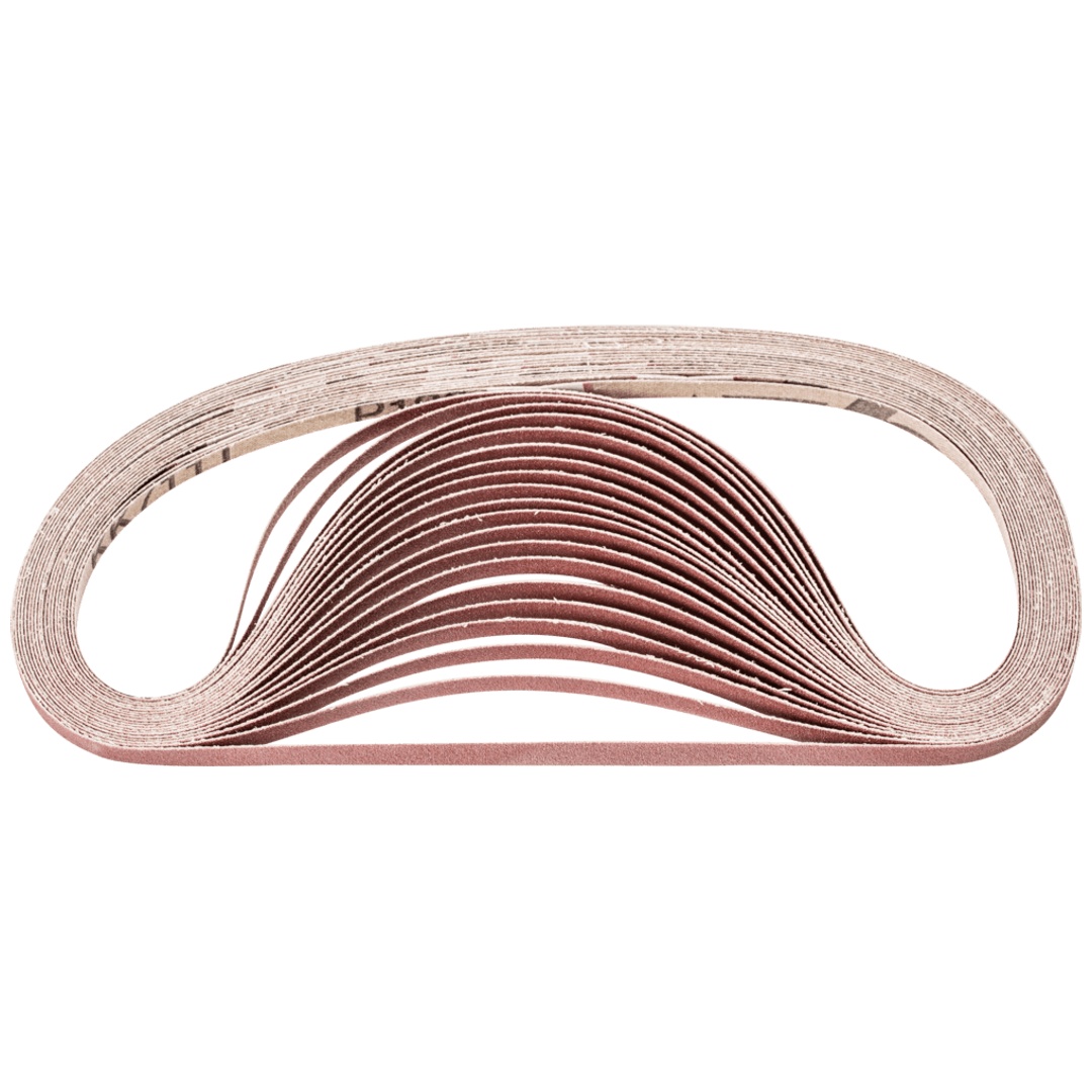 PFERD TOOLS Korund Schleifband BA 6x520mm A180 für universelle Anwendung mit Bandschleifer