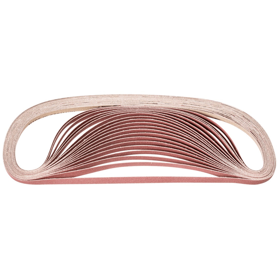 PFERD TOOLS Korund Schleifband BA 6x520mm A240 für universelle Anwendung mit Bandschleifer
