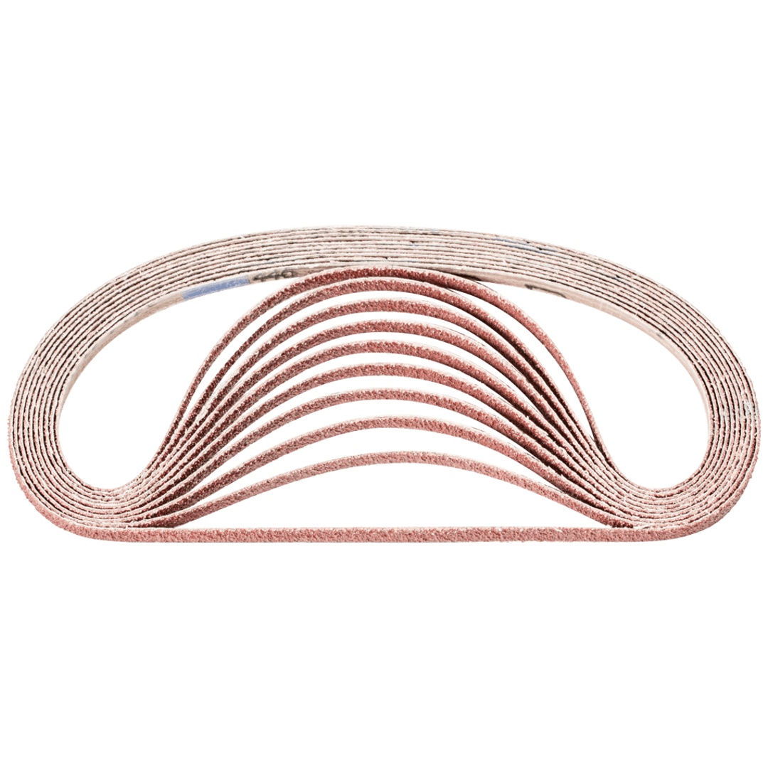 PFERD TOOLS Korund Schleifband BA 6x520mm A40 für universelle Anwendung mit Bandschleifer