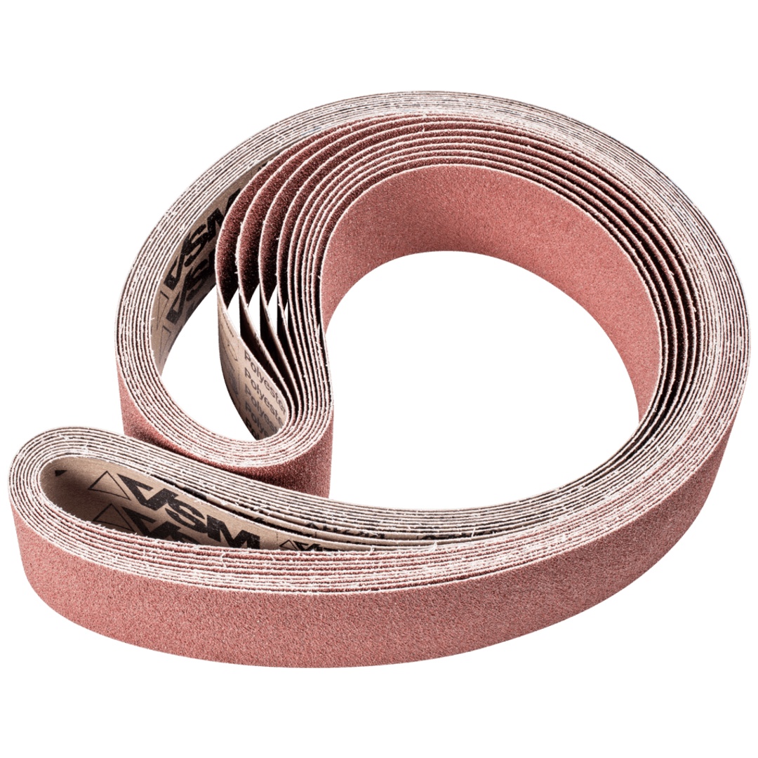 PFERD TOOLS Korund Schleifband BA 75x2000mm A40 für universelle Anwendung mit Bandschleifer
