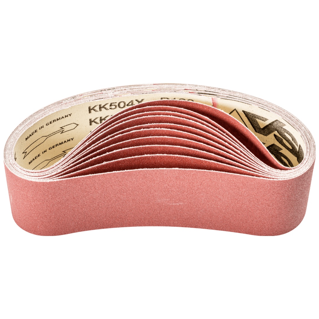 PFERD TOOLS Korund Schleifband BA 75x533 mm A120 für universelle Anwendung mit Bandschleifer