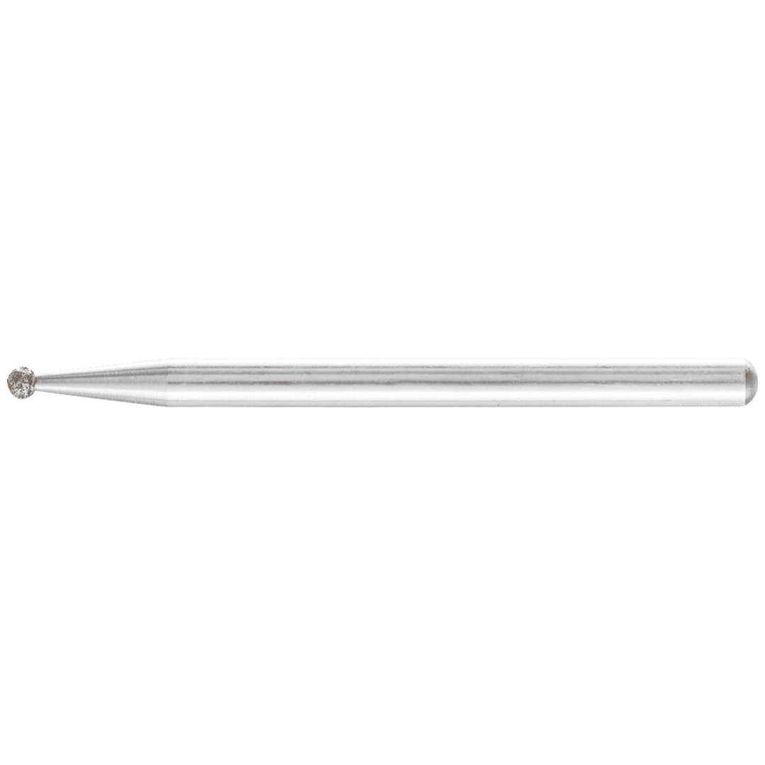 PFERD TOOLS CBN-Schleifstift Kugel Ø 2,0mm Schaft-Ø 3 mm B126 (mittel) zum Gravieren und Entgraten