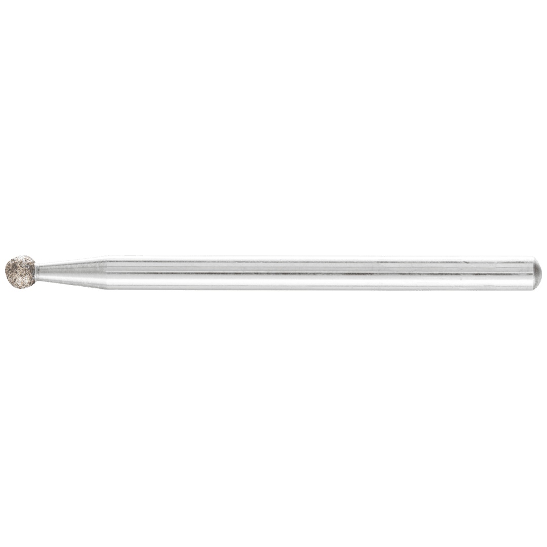 PFERD TOOLS CBN-Schleifstift Kugel Ø 3,0mm Schaft-Ø 3 mm B126 (mittel) zum Gravieren und Entgraten