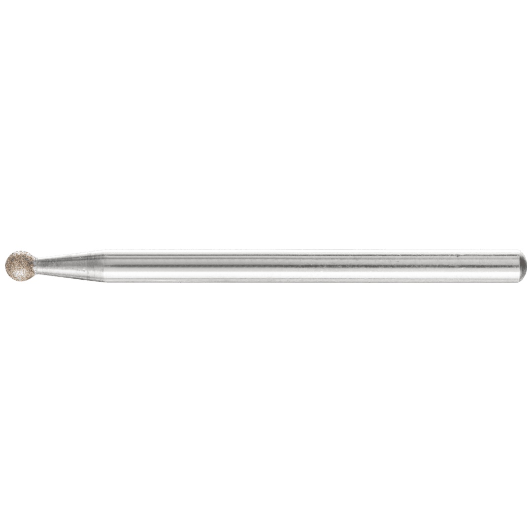 PFERD TOOLS CBN-Schleifstift Kugel Ø 3,0mm Schaft-Ø 3 mm B64 (fein) zum Gravieren und Entgraten