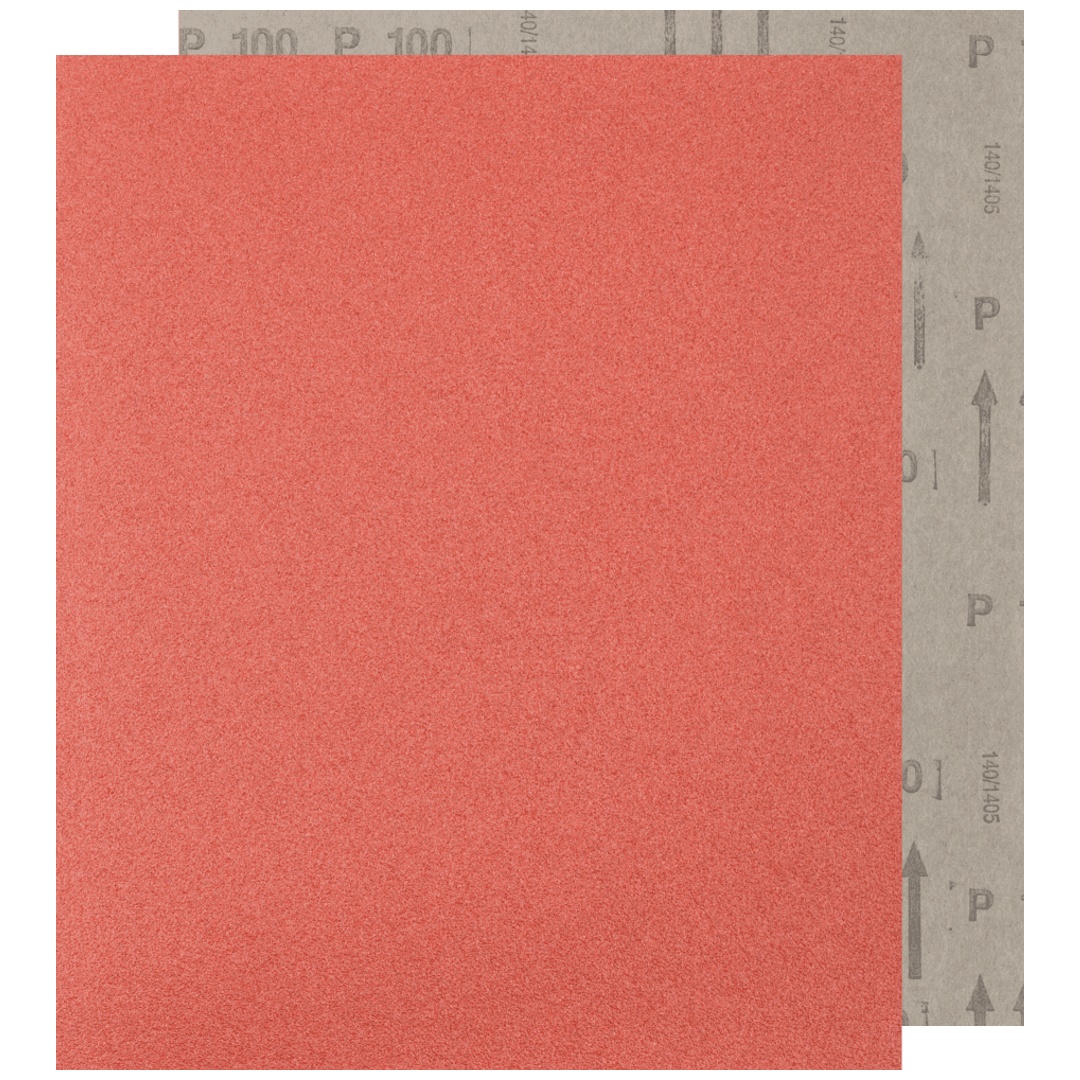 PFERD TOOLS Papier Schleifbogen Korund 230x280mm BP A100 universell für Holz, Farbe und Lack
