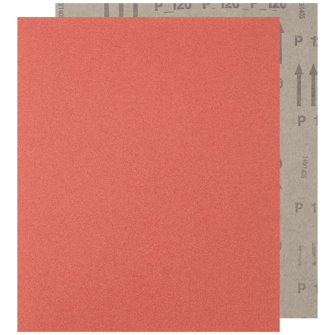 PFERD TOOLS Papier Schleifbogen Korund 230x280mm BP A120 universell für Holz, Farbe und Lack