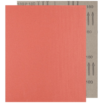 PFERD Papier Schleifbogen Korund 230x280mm BP A180 universell für Holz, Farbe und Lack