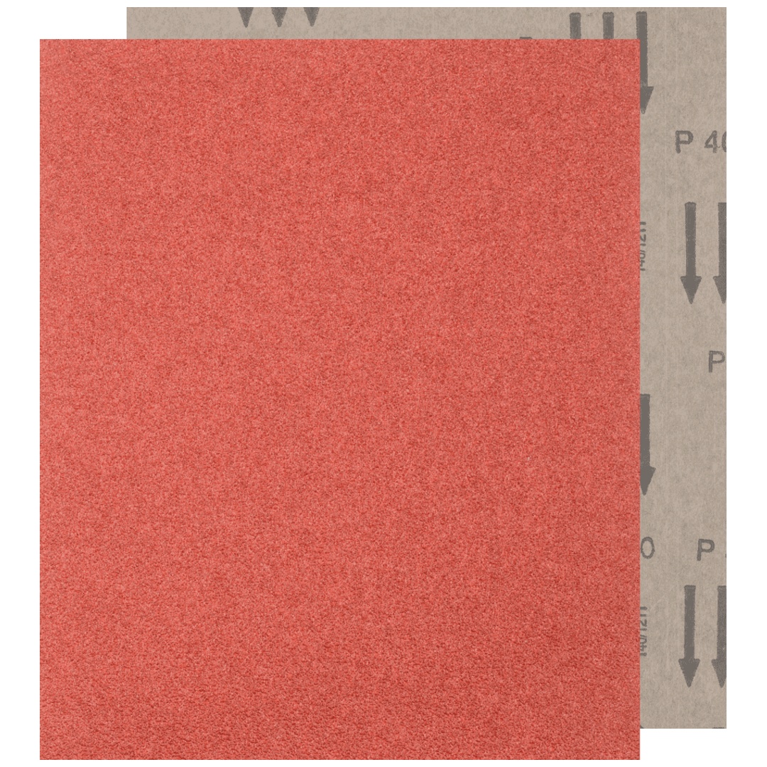 PFERD TOOLS Papier Schleifbogen Korund 230x280mm BP A40 universell für Holz, Farbe und Lack