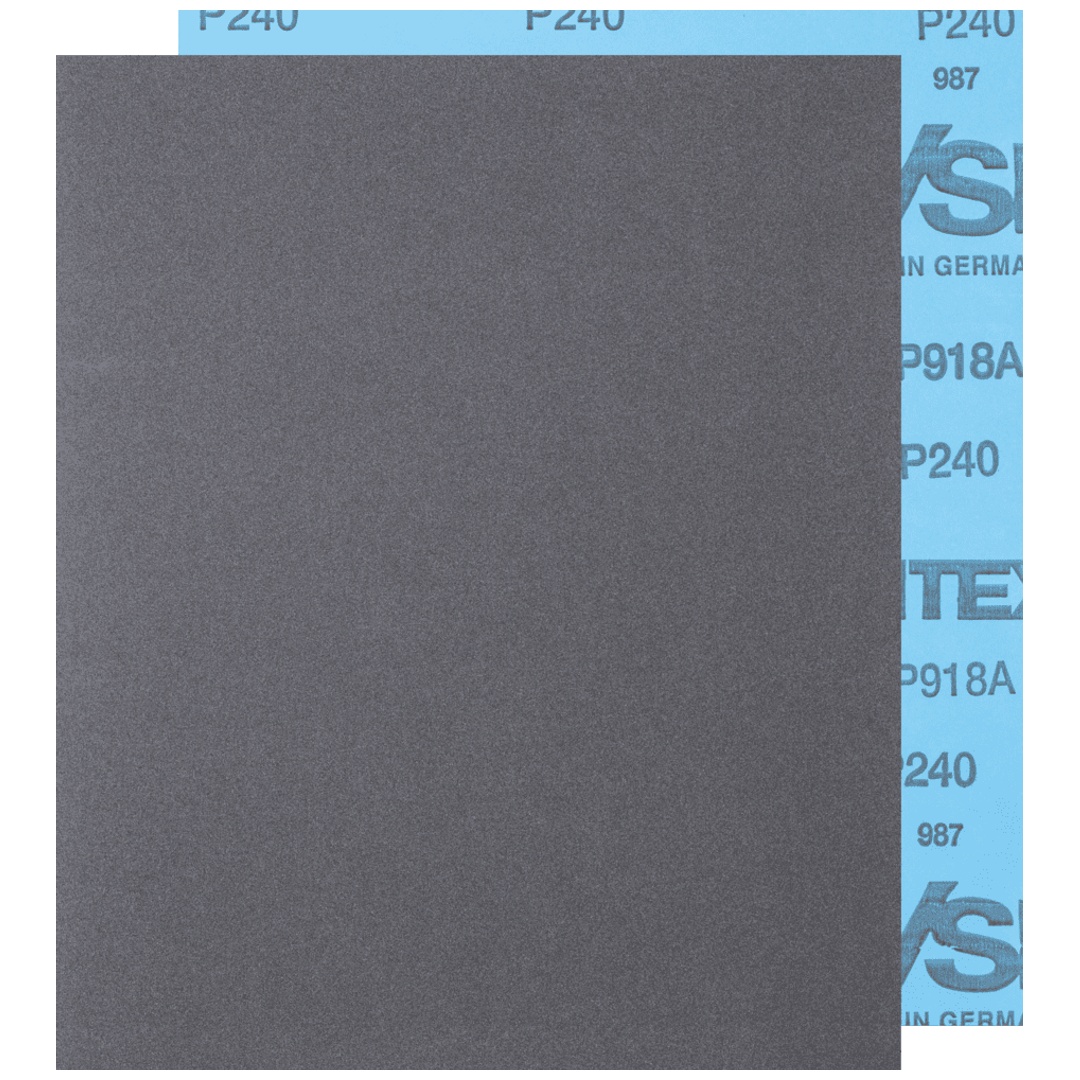 PFERD TOOLS wasserfester Papier Schleifbogen 230x280mm BP W SiC240 für Lackbearbeitung