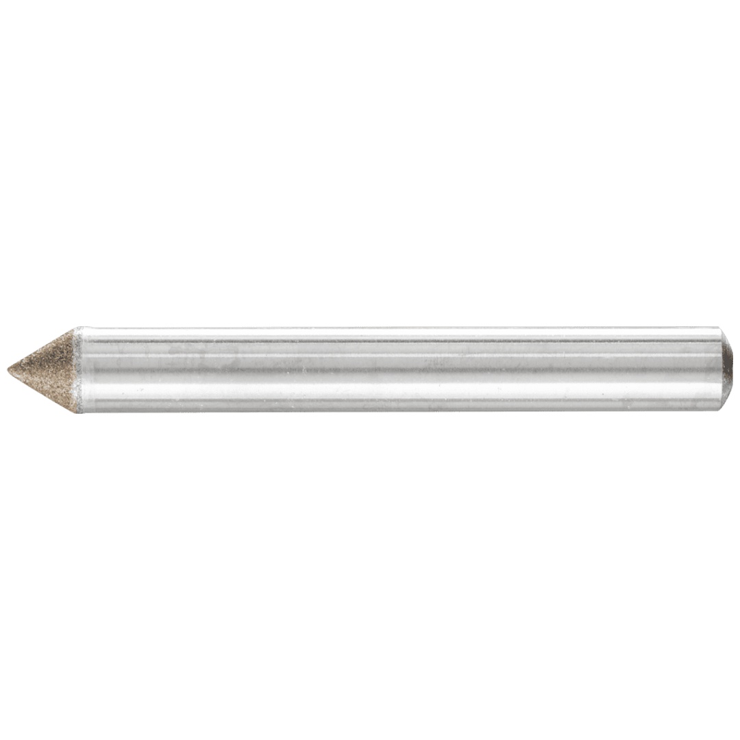 PFERD TOOLS CBN-Schleifstift Spitzkegel Ø 6x60° Schaft-Ø 6 mm B64 (fein) zum Anfasen/Entgraten/Senken
