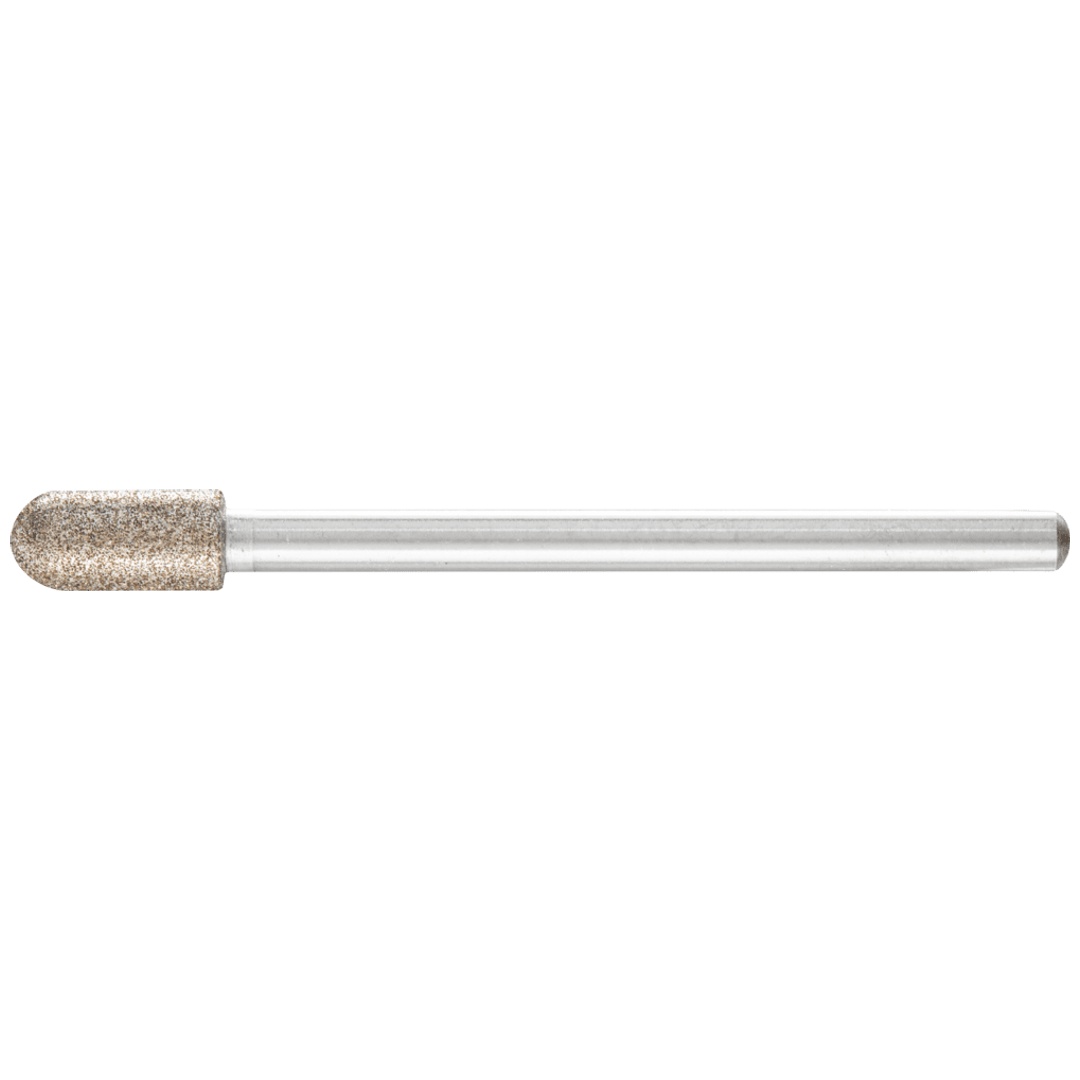 PFERD TOOLS CBN-Schleifstift Walzenrund Ø 5,0mm Schaft-Ø 3 mm B126 (mittel) ideal für den Handeinsatz