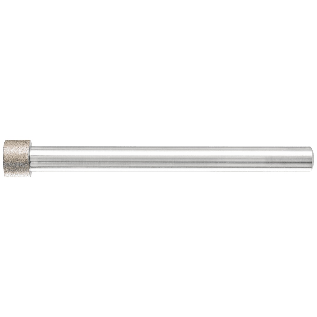 PFERD TOOLS CBN-Schleifstift Zyl. Ø 15,0mm Schaft-Ø 10mm B126 (mit.) zum Schleifen von Bohrungen/Radien