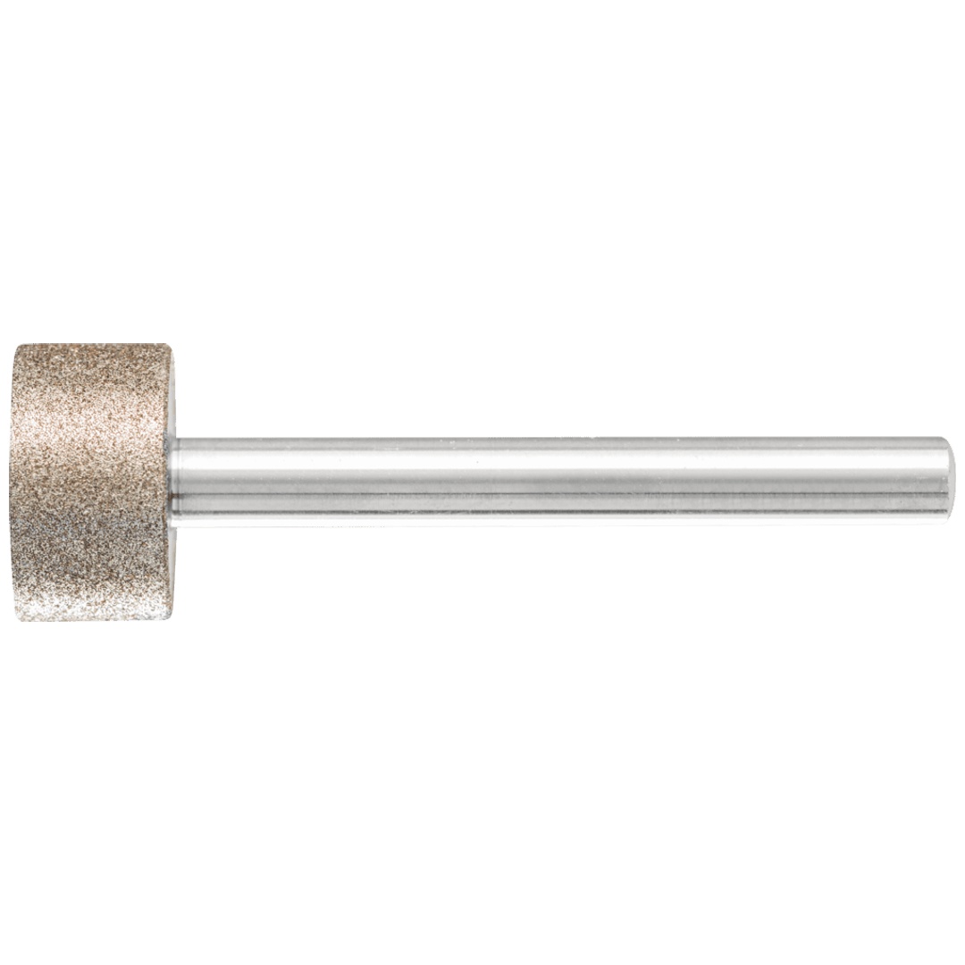 PFERD TOOLS CBN-Schleifstift Zyl. Ø 18,0mm Schaft-Ø 6 mm B126 (mit.) zum Schleifen von Bohrungen/Radien
