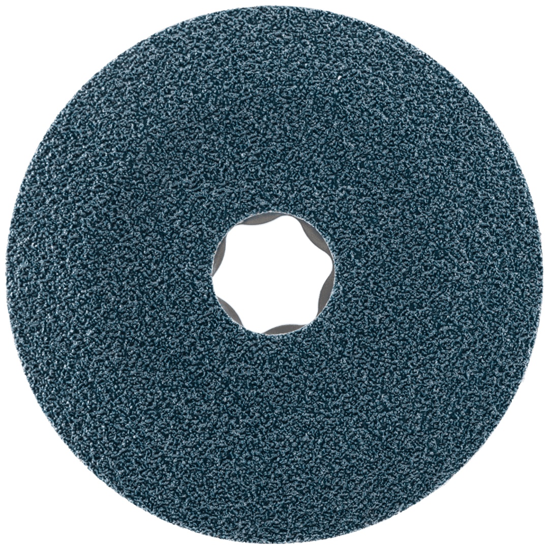 PFERD TOOLS COMBICLICK Fiberscheibe Ø 100mm VICTOGRAIN 80 Höchstleistung auf Stahl