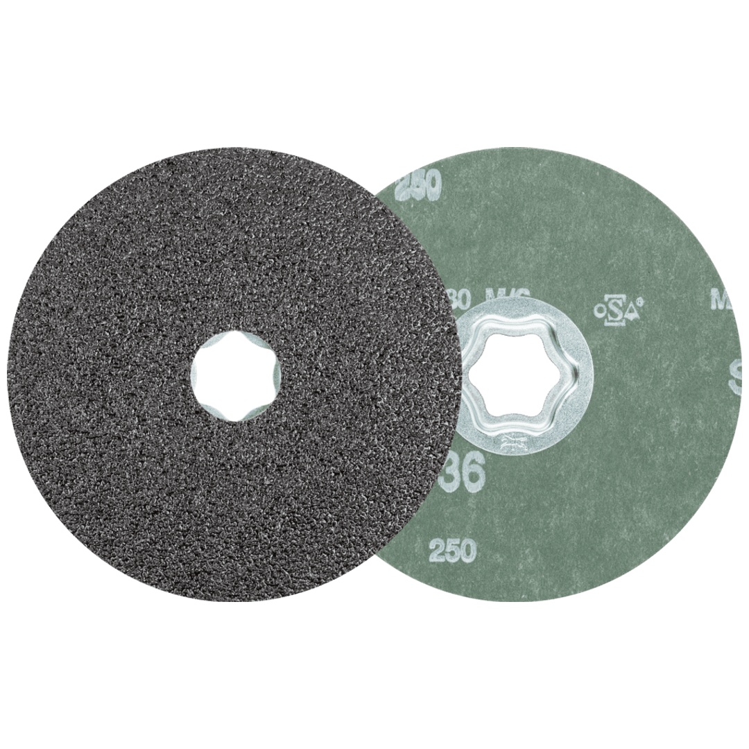 PFERD TOOLS COMBICLICK SiC Fiberscheibe Ø 115 mm SIC36 für harte NE Metalle