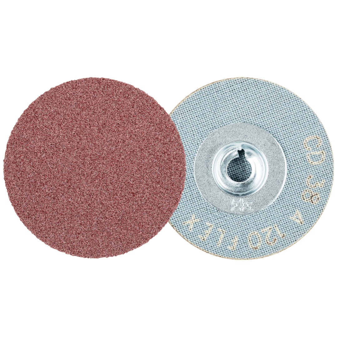 PFERD TOOLS COMBIDISC Korund Schleifblatt CD Ø 38 mm A120 FLEX für Werkzeug-und Formenbau