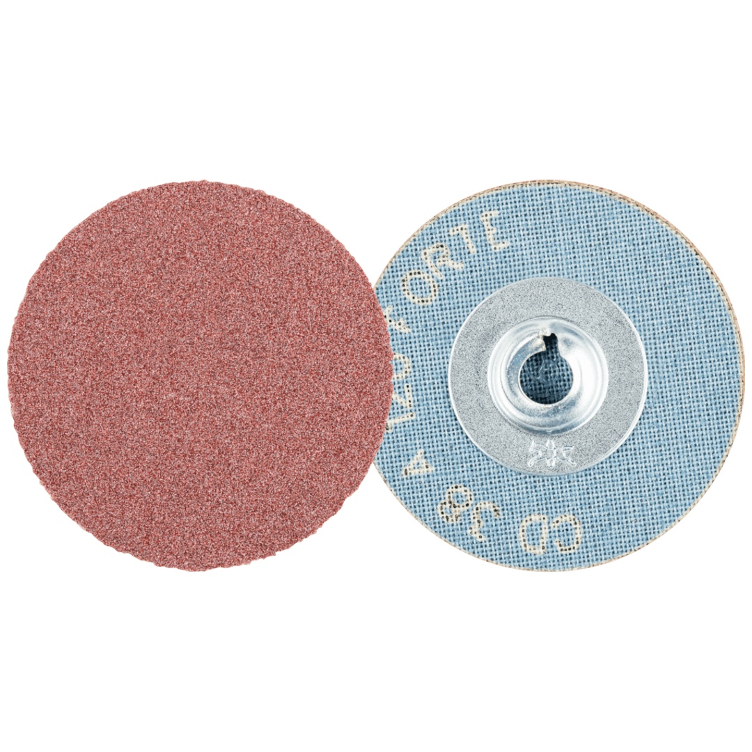 PFERD TOOLS COMBIDISC Korund Schleifblatt CD Ø 38 mm A120 FORTE für hohen Abtrag
